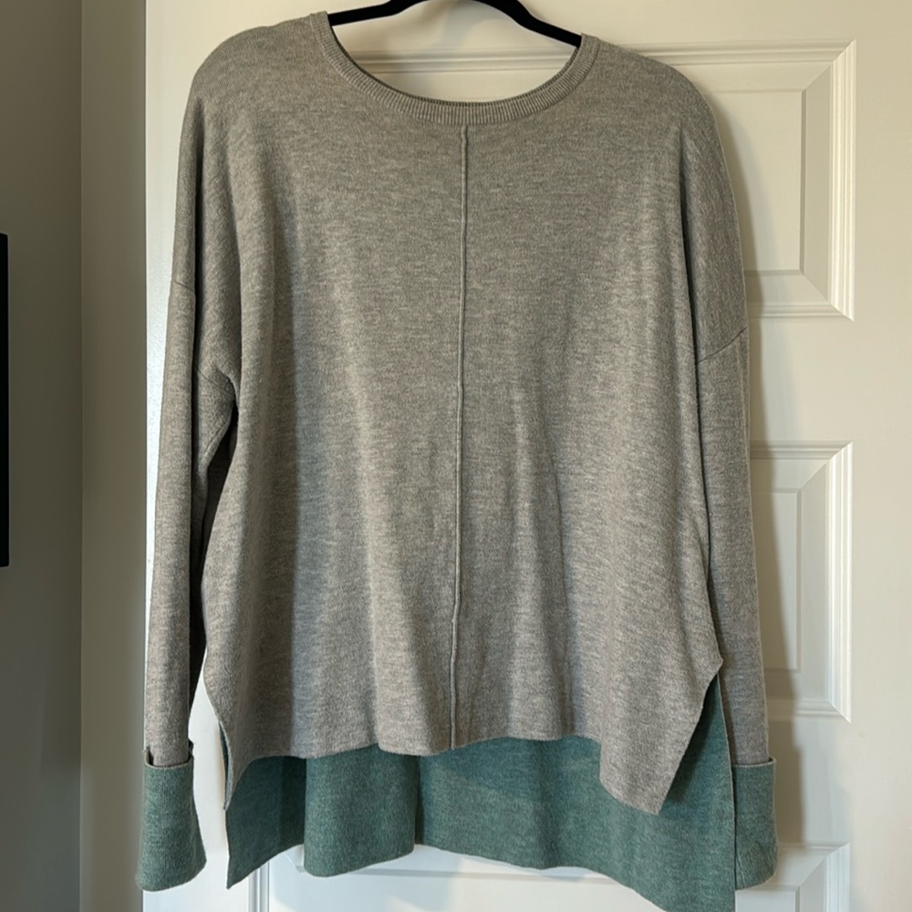 Longline 2 Toned Sweater